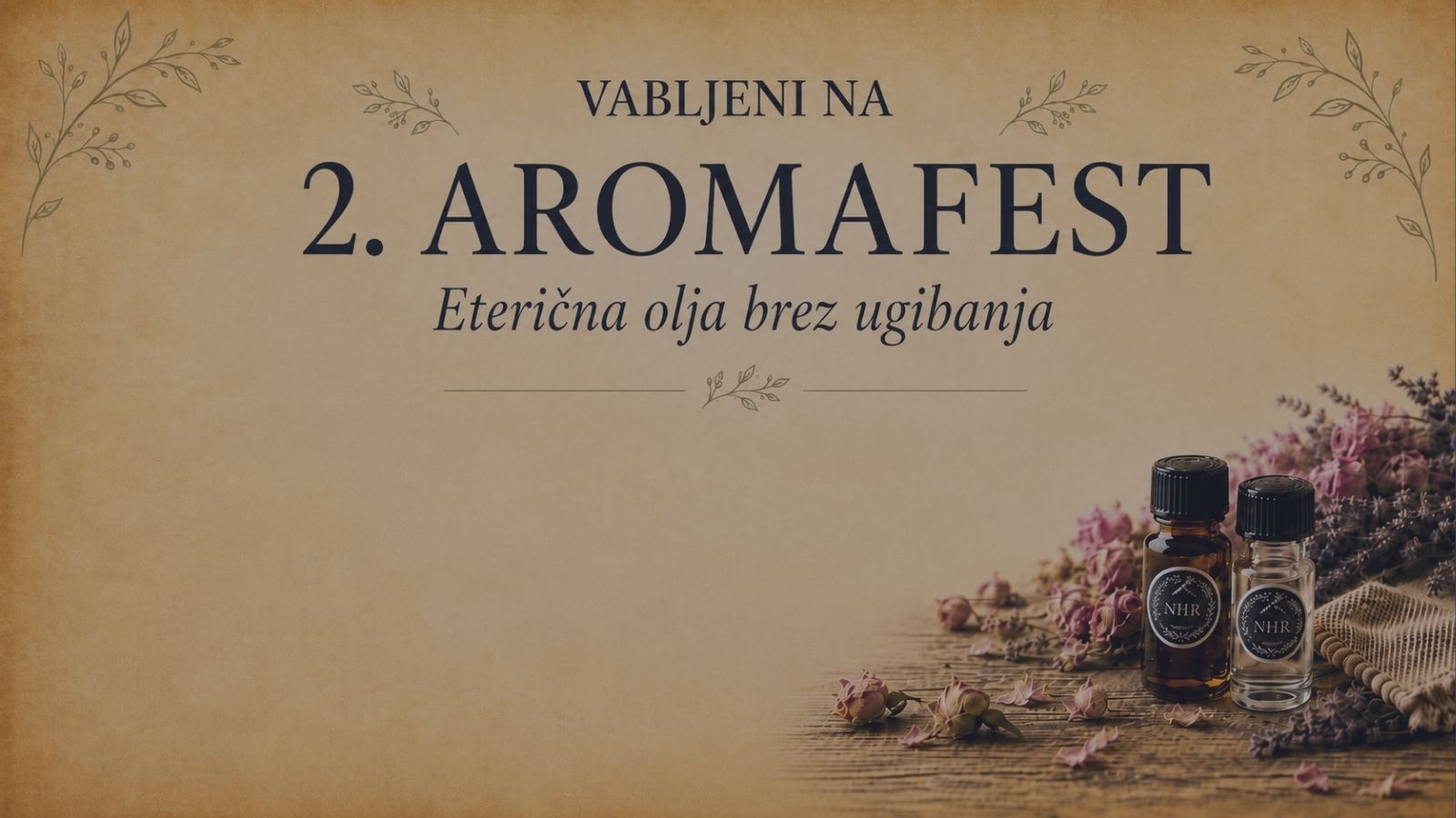 2. Aromafest - Eterična olja brez ugibanja
